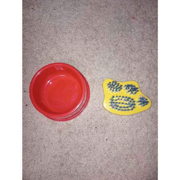 Build A Bear Drawstring Backpack and Care Items Lot Accessories Brush Bowl - Picture 2 of 2